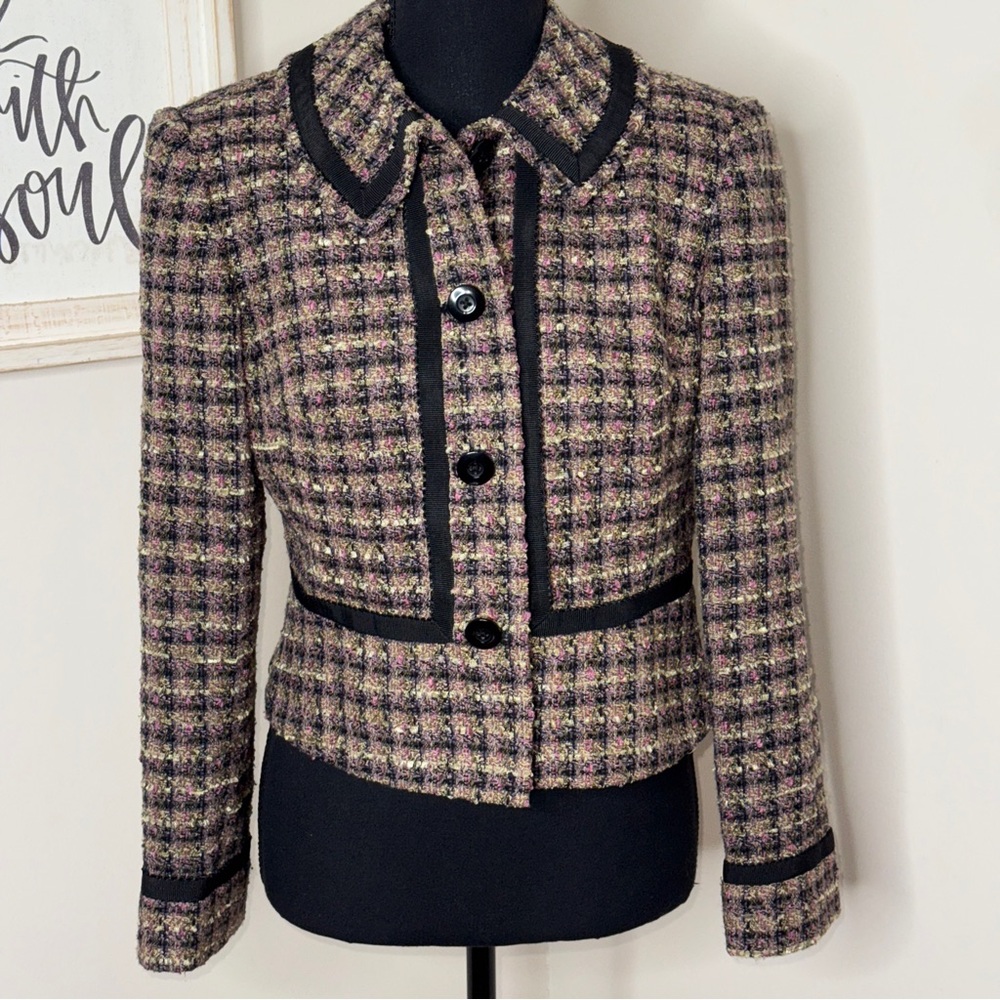 Elegant Tweed Women's Jacket
